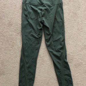 Lululemon sage green workout tights